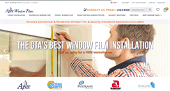 Desktop Screenshot of apexfilms.ca